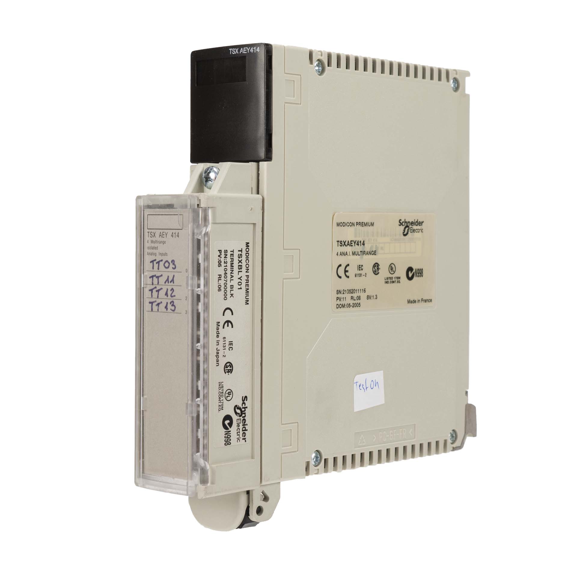 Schneider Electric TSXAEY414 TSX AEY414 PV:11 RL: 08 SV:1.3